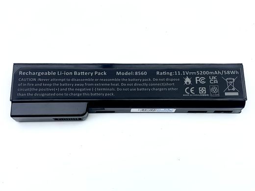 Батарея для ноутбука HP ProBook 6470b EliteBook 8470w (HSTNN-LB2H) 10.8V 5200mAh з елементами A+ #