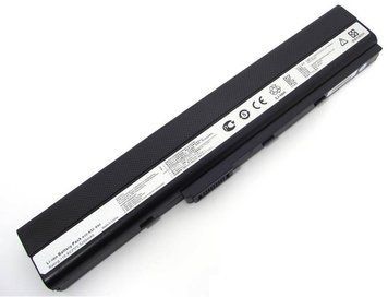 Батарея для ноутбука Asus K52, A42, A40, K62, B53, X67F, X52, X42 (A32-K52) 11.1V 4400mAh черная
