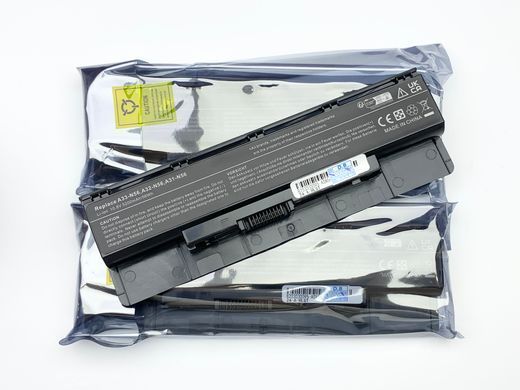 Батарея для ноутбука Asus N46, N56, N76 (A31-N56) 10.8V 5200mAh чорна з елементами A+