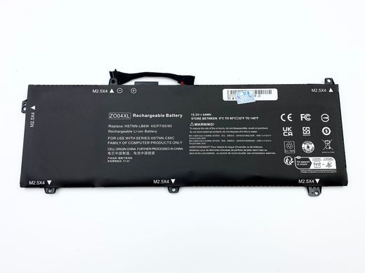 Батарея для ноутбука HP Z Book 15 Studio G3 G4 (ZO04XL) 15.2V 4210mAh з елементами A+