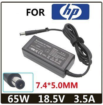 Зарядное устройство для ноутбука 7,4-5,0 mm игла 3,5A 18,5V 19V 65W HP A+ новая