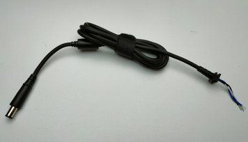 Кабель DC с разъемом 7,4*5,0 3pin 1,5m HP Dell для зарядного устройства 90W 120W