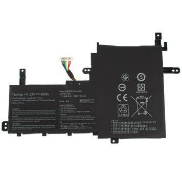 Батарея для ноутбука Asus VivoBook 15 F513 M513 K513 S513 X513 S15 S531F (B31N1842) 11.5V черная