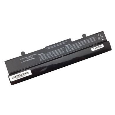 Батарея для ноутбука Asus 1001, 1005, 1101, R101 (AL31-1005) 10.8V 4400mAh черная